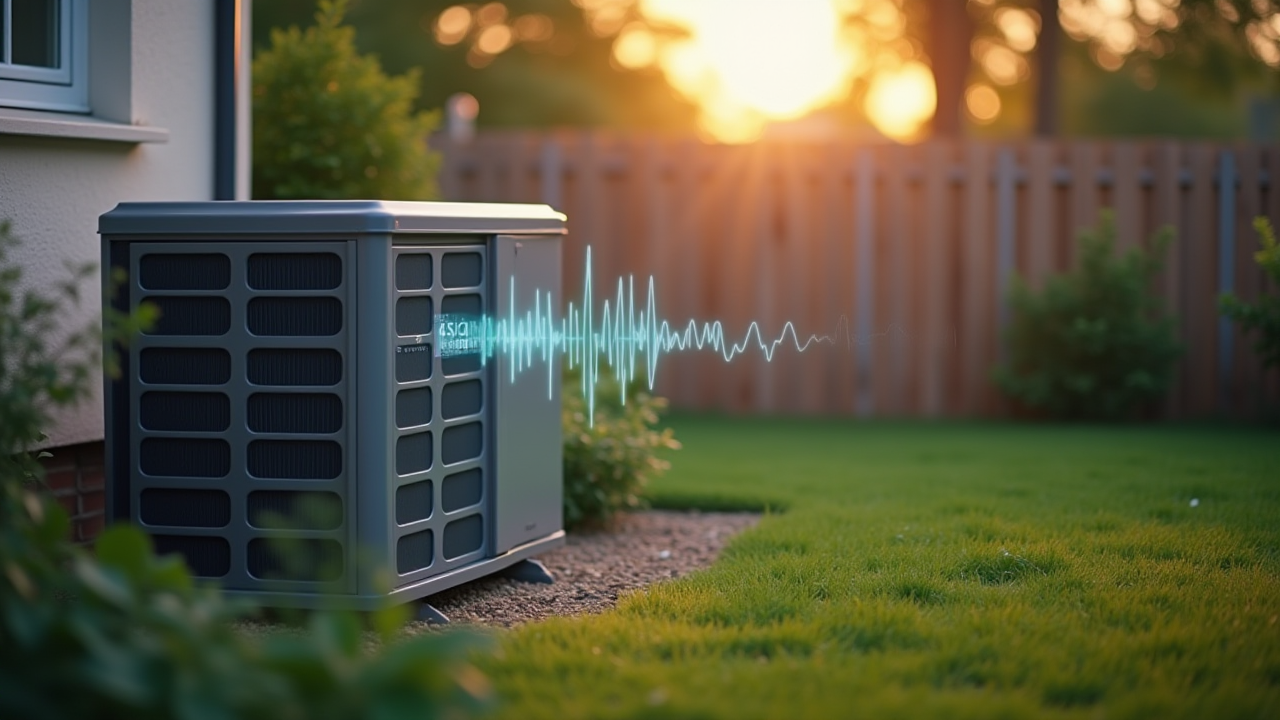 Illustration article : PAC et bruit : réglementation et solutions